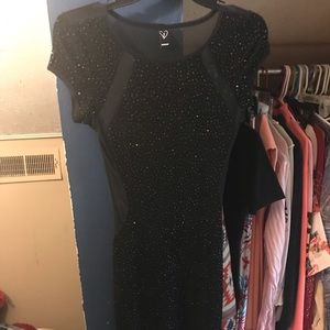 Black dress with sparkles